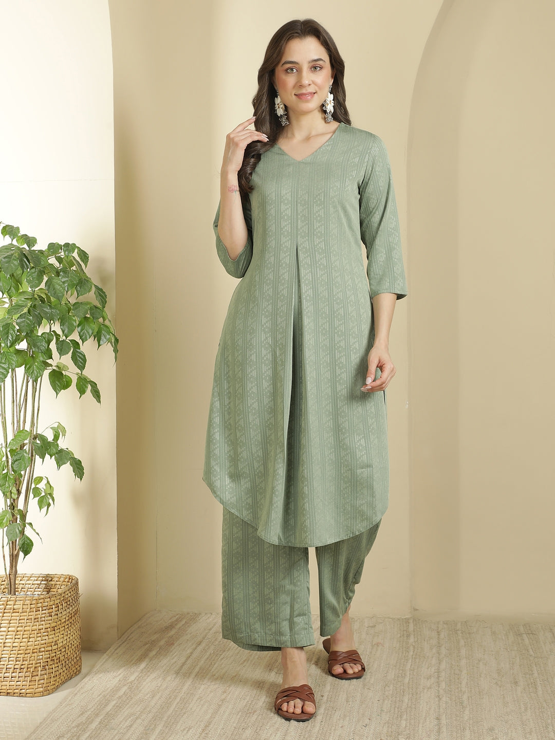 Women Floral Printed A-Line Kurta Sets