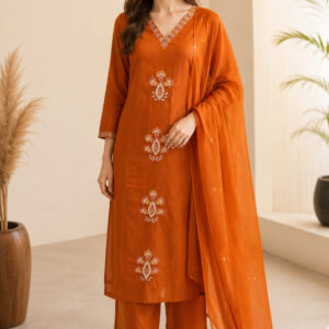 Women Straight Printed Pure Cotton Kurta Sets