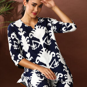 Floral Printed Straight Kurta & Trousers Sets