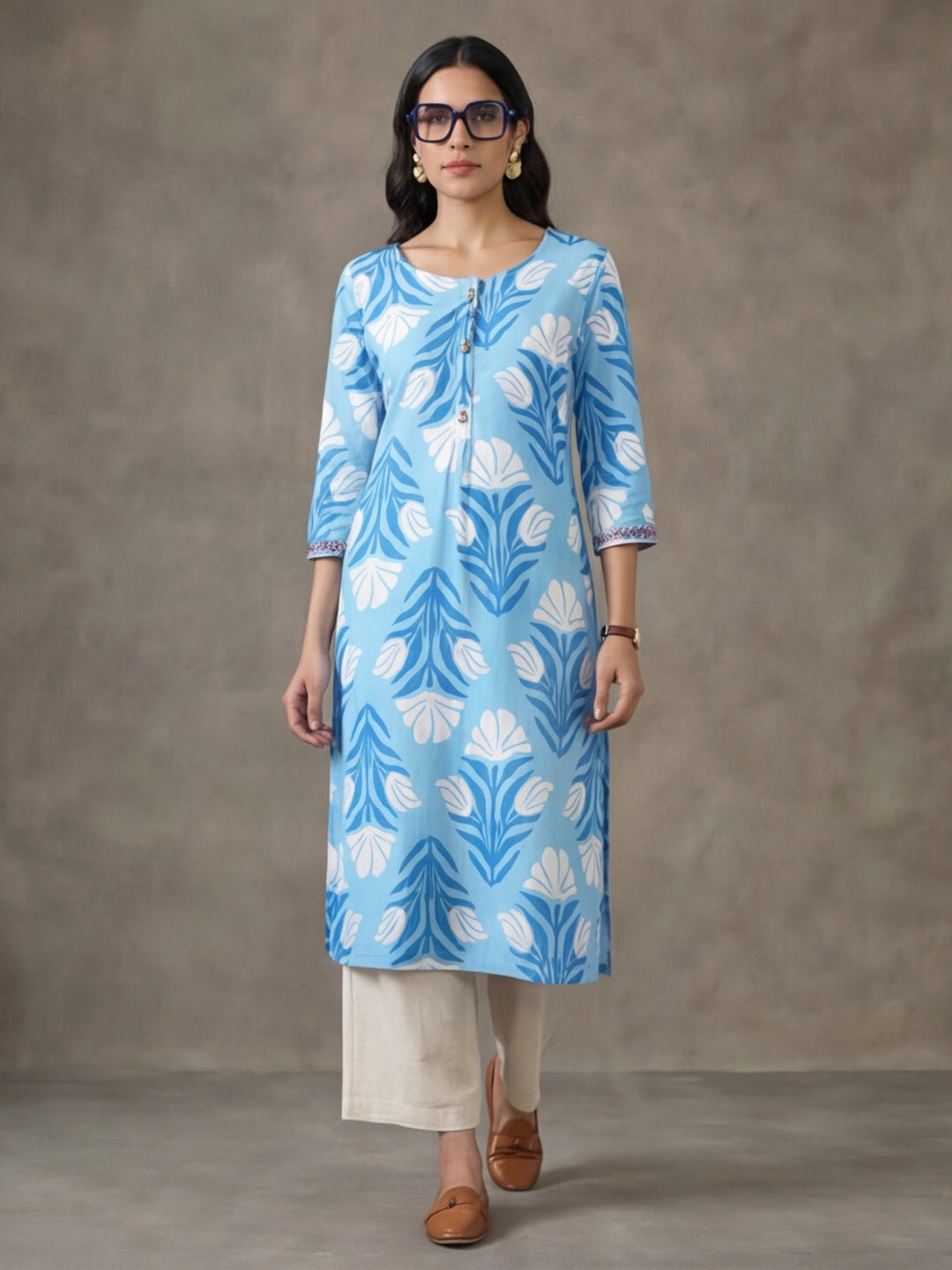 Women Floral Printed Kurta