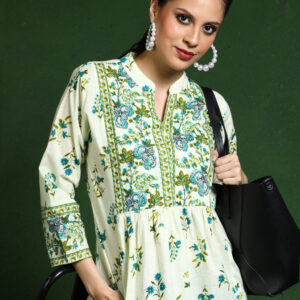 Floral Printed A-Line top